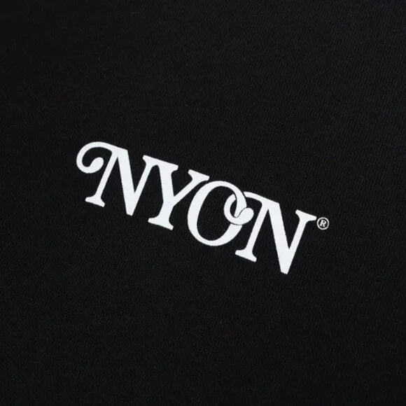 NYON NWT Always Black Hoodie - Picture 2 of 5